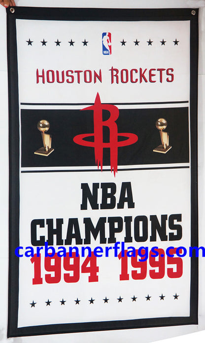 Houston Rockets Flag-3x5Ft NBA Rockets Banner-100% polyester