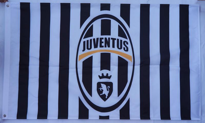 Juventus flag-3x5 FT-100% polyester-Banner