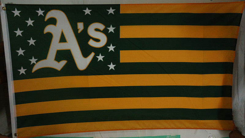 Oakland Athletics Flag-3x5Ft MLB Athletics Banner-100% polyester