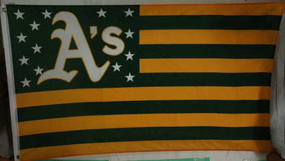 Oakland Athletics Flag-3x5Ft MLB Athletics Banner-100% polyester