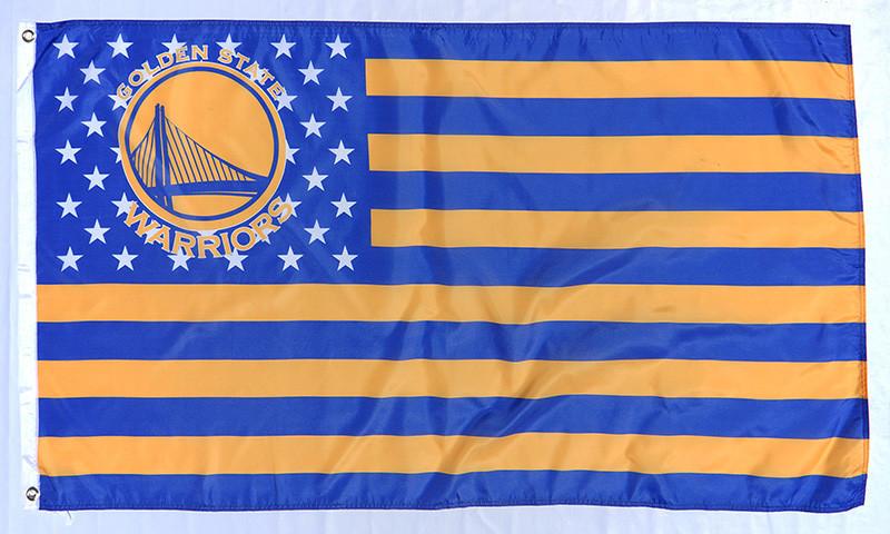 Golden State Warriors Flag-3x5 NBA Warriors Banner-100% polyester