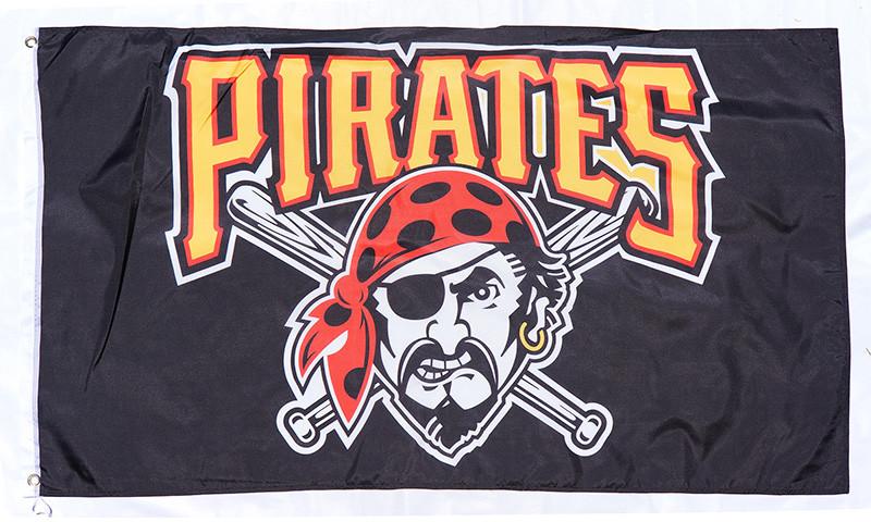 Pittsburgh Pirates Flag-3x5ft MLB Pirates Banner-100% polyester