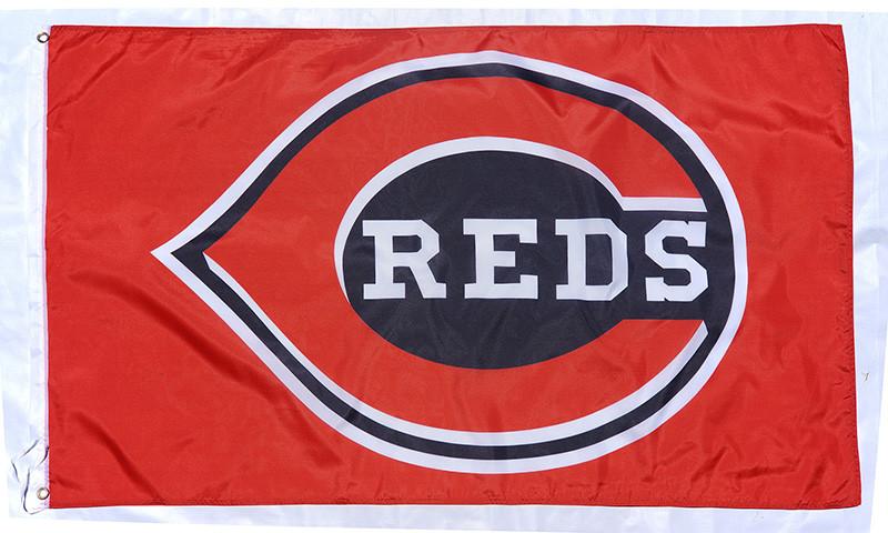 Cincinnati Reds Flag-3x5Ft MLB Reds Banner-100% polyester