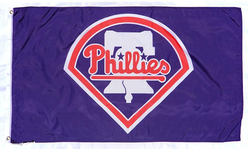 Philadelphia Phillies Flag-3x5Ft MLB Phillies Banner-100% polyester