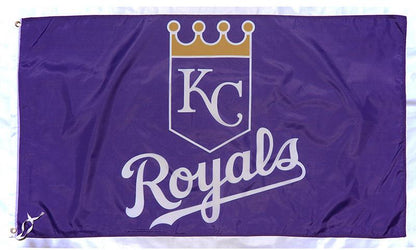 Kansas City Royals Flag-3x5MLB Royals Banner-100% polyester