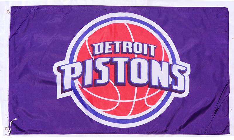 Detroit Pistons Flag-3x5 NBA Pistons Banner-100% polyester