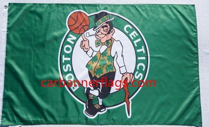 Boston Celtics Flag-3x5Ft NBA Celtics  Banner-100% polyester