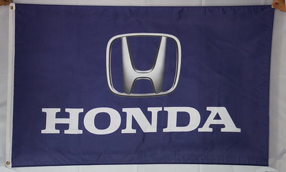 Honda Flag-3x5 checkered Motorcycles Banner-100% polyester-2 Metal Grommets