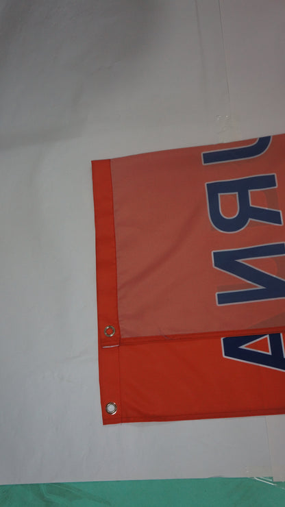 NCAA Auburn Colleges flag 100% Polyester 90x150cm  Auburn War Eagle banner,