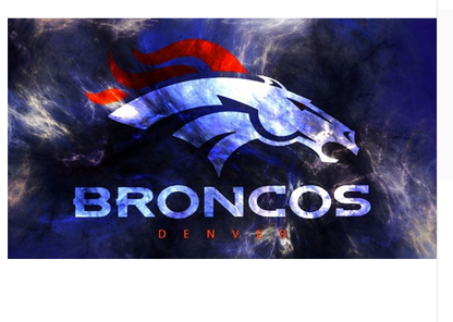 Denver Broncos Flag-3x5 NFL Banner-100% polyester