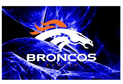Denver Broncos Flag-3x5 NFL Banner-100% polyester