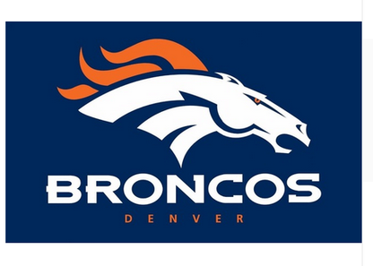 Denver Broncos Flag-3x5 NFL Banner-100% polyester