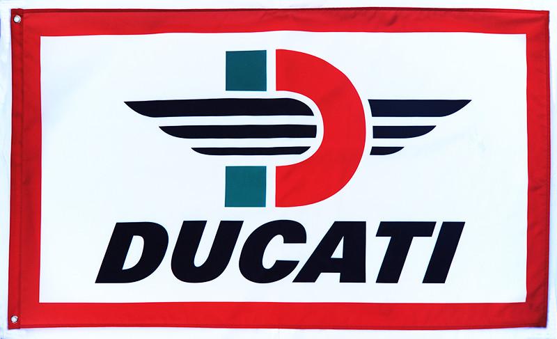 Ducati Flag-3x5 FT-100% polyester Banner-Corse-Motorcycles