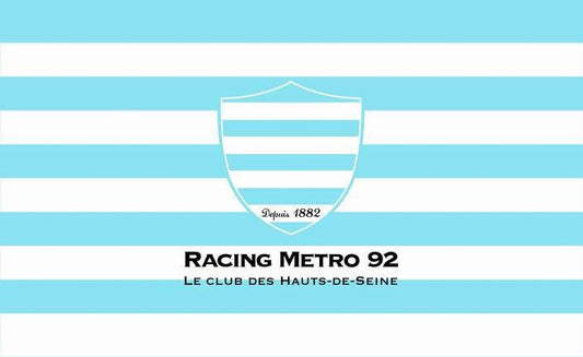 Racing 92 Flag-3x5 Racing Metro 92 Banner-100% polyester