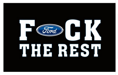 Ford Flag-3x5ft Digital Printing 100% Polyester-Checkered Banner-for Saleen-Mustang-Shelby-Cobra-Cortina