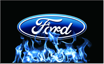 Ford Flag-3x5ft Digital Printing 100% Polyester-Checkered Banner-for Saleen-Mustang-Shelby-Cobra-Cortina