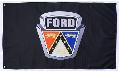 Ford Flag-3x5ft Digital Printing 100% Polyester-Checkered Banner-for Saleen-Mustang-Shelby-Cobra-Cortina