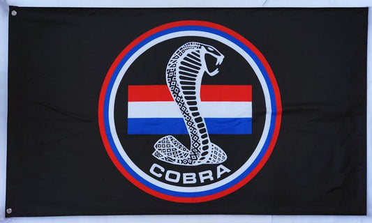 Ford Shelby Cobra Flag-3x5 Banner-Double sided