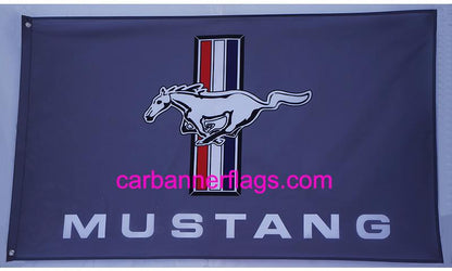 Ford Mustang Flag-3x5 Banner-100% polyester