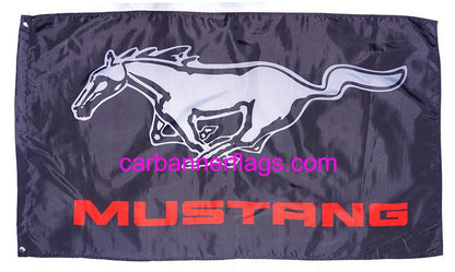 Ford Mustang Flag-3x5 Banner-100% polyester