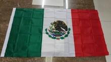 Mexico national flag,100% polyster,90*150CM Los Estados Unidos Mexicanos flags Mexico country banner