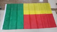 Benin national flag ,Benin country banners, 90*150CM,  the Republic of Benin flags