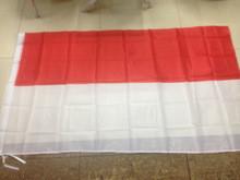 Indonesia national flag,100% polyster,90*150CM, Indonesia country banner ，Republic of Indonesia flags
