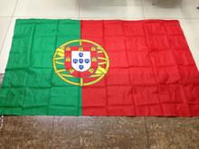 Portugal national flag,100% polyster 90*150CM, Portugal Republic banner