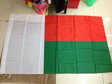 Madagascar national flag Republic of Madagascar flags 90*150CM  Polyester