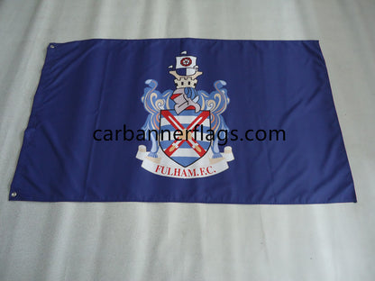 Fulham Football Club Flag-3x5 Banner-100% polyester FC Fulham banner