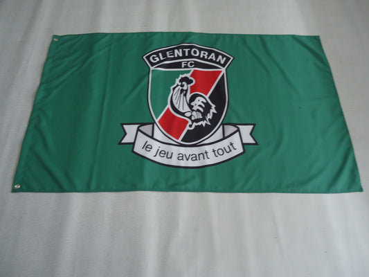 Glentoran F.C. Flag-3x5 Banner-100% polyester