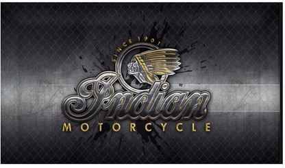 Indian motorcycles Flag-3x5 FT-100% polyester Banner-Red-Yellow