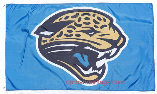 Jacksonville Jaguars Flag-3x5 NFL Banner-100% polyester- Free shipping for USA