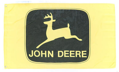 John deere flag-3x5 FT-100% polyester-Banner-one sided & 2 sided