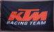 KTM Flag-3x5 Racing Banner-100% polyester-Black