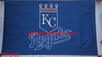 Kansas City Royals Flag-3x5MLB Royals Banner-100% polyester