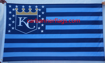Kansas City Royals Flag-3x5MLB Royals Banner-100% polyester