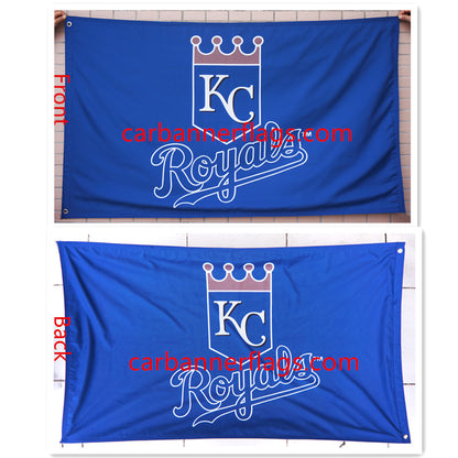 Kansas City Royals Flag-3x5MLB Royals Banner-100% polyester