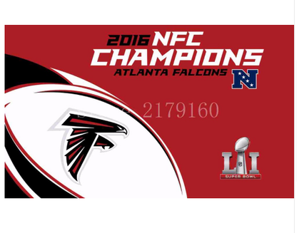 Atlanta Falcons Flag-3x5 NFL Falcons Banner-100% polyester