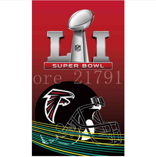 Atlanta Falcons Flag-3x5 NFL Falcons Banner-100% polyester