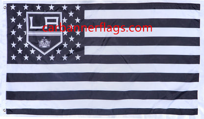 Los Angeles Kings Flag-3x5FT NHL Kings Banner-100% polyester