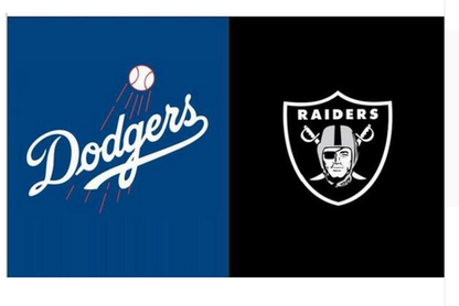 Los Angeles Dodgers Flag-3x5Ft MLB L.A. Doders Banner-100% polyester