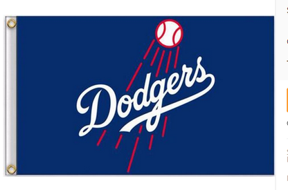 Los Angeles Dodgers Flag-3x5Ft MLB L.A. Doders Banner-100% polyester