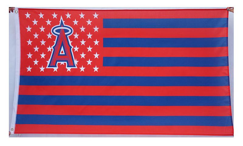 Los Angeles Angels of Anaheim Flag-3x5Ft MLB L.A. Angels Banner-100% polyester