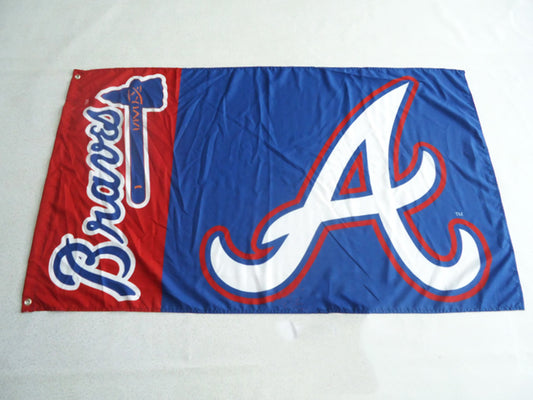 Atlanta Braves Flag MLB Braves Banner 3x5FT -100% polyster