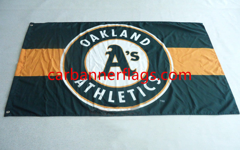 Oakland Athletics Flag-3x5Ft MLB Athletics Banner-100% polyester