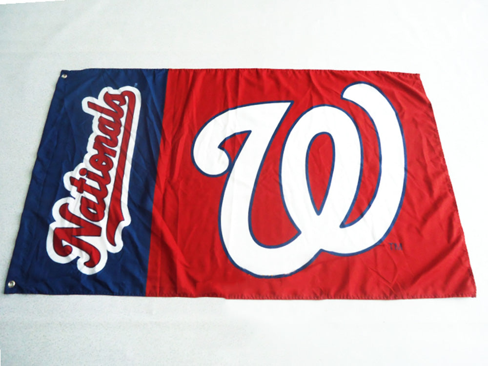 Washington Nationals Flag-3x5Ft MLB Nationals Banner-100% polyester