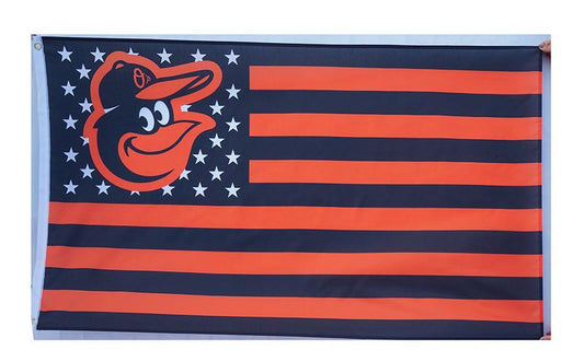 Baltimore Orioles Flag-3x5FT MLB Orioles Banner-100% polyester