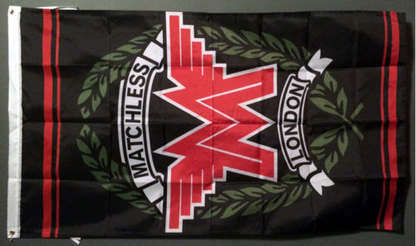 Matchless Motorcycle London M LOGO Flag-3x5 FT Matchless London Banner-100% polyester-2 Metal Grommets