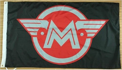 Matchless Motorcycle London M LOGO Flag-3x5 FT Matchless London Banner-100% polyester-2 Metal Grommets